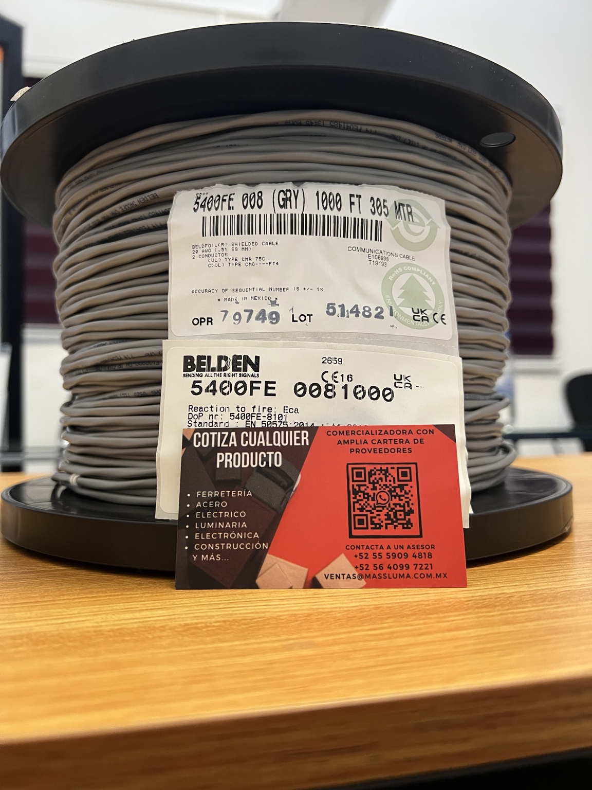 Cable eléctrico